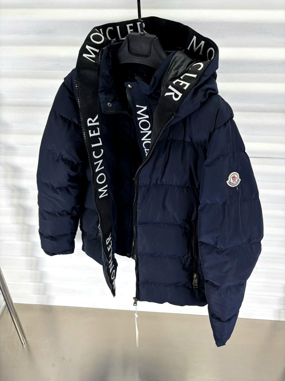 puffer moncler blue - MNC04