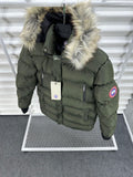 puffer canada goose khaki  - GND 02