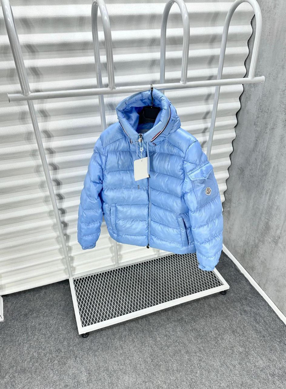 puffer moncler navy blue - MNC08