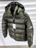 puffer moncler khaki- MNC013