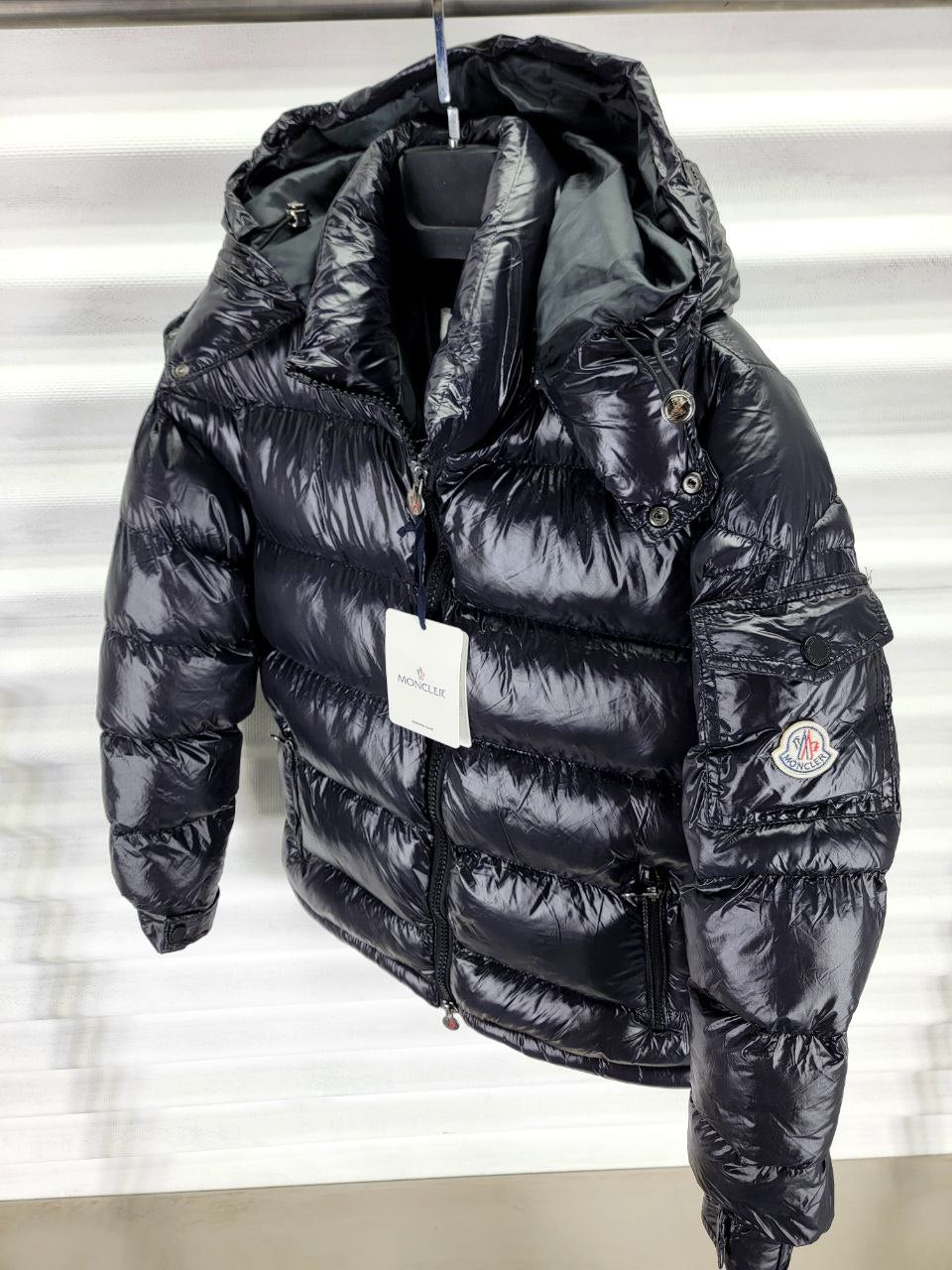puffer moncler black- MNC014