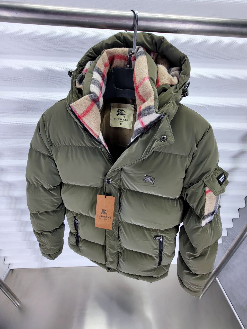 puffer burberry khaki-BRB 04