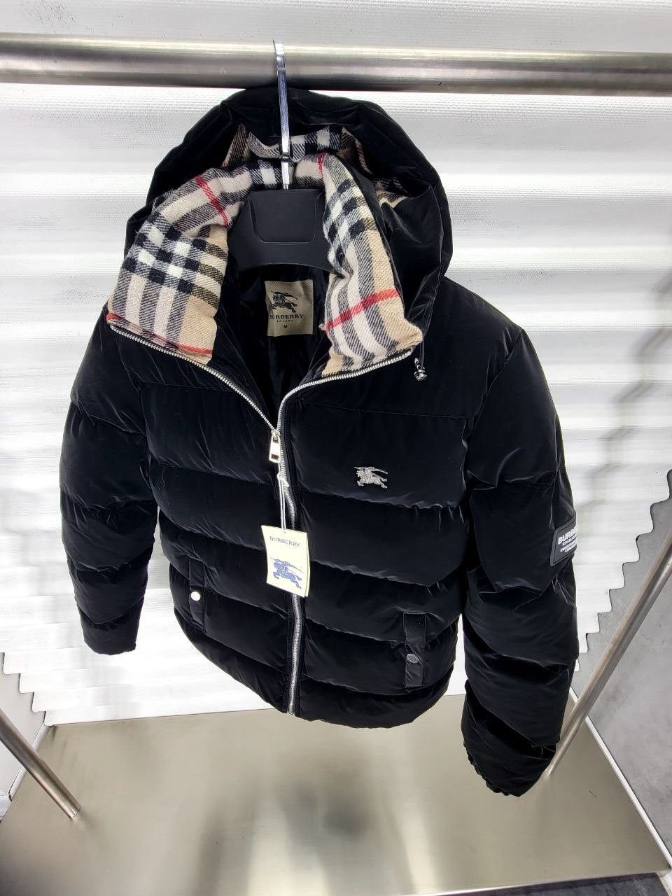 puffer burberry black-BRB 07
