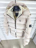 puffer calvin klein white-CKL04
